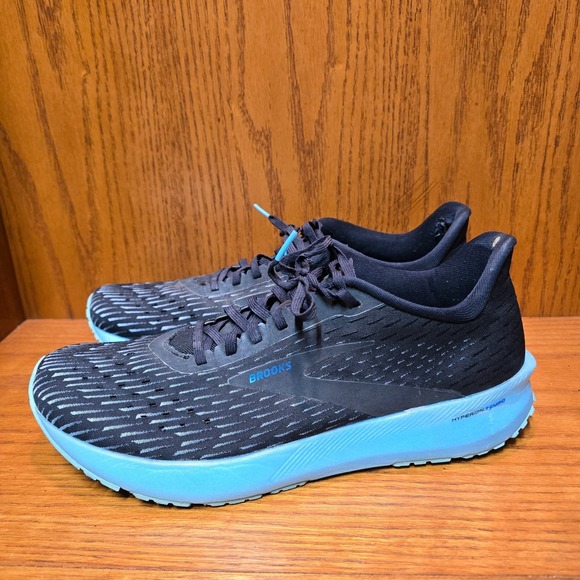 Brooks Other - Brooks Hyperion Tempo Men's Running Shoes 12.5D Black Blue Sneaker  1103391D082
